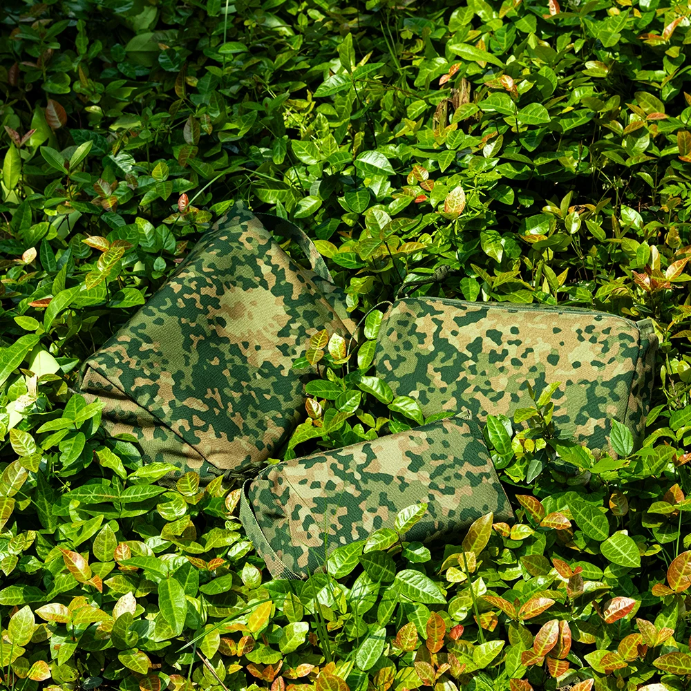 Dutch NFP Tactical Pouch Set – EDC- und Wander-Taschen, Army Camo, 3 Größen zur Aufbewahrung – Detail 6