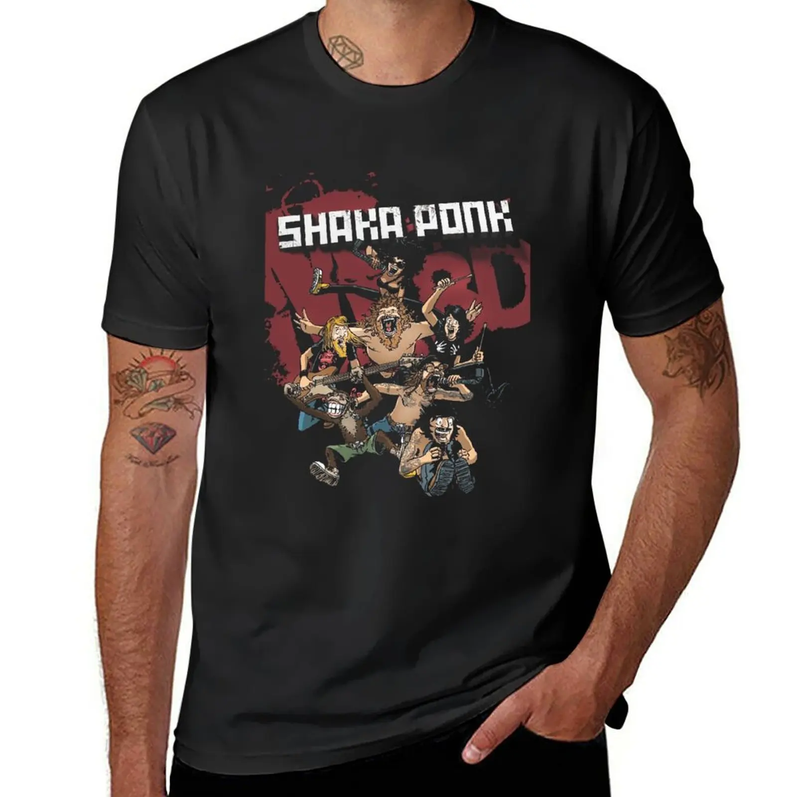 

New Shaka Ponk Christmas T-Shirt Blouse plain t-shirt t shirts for men cotton