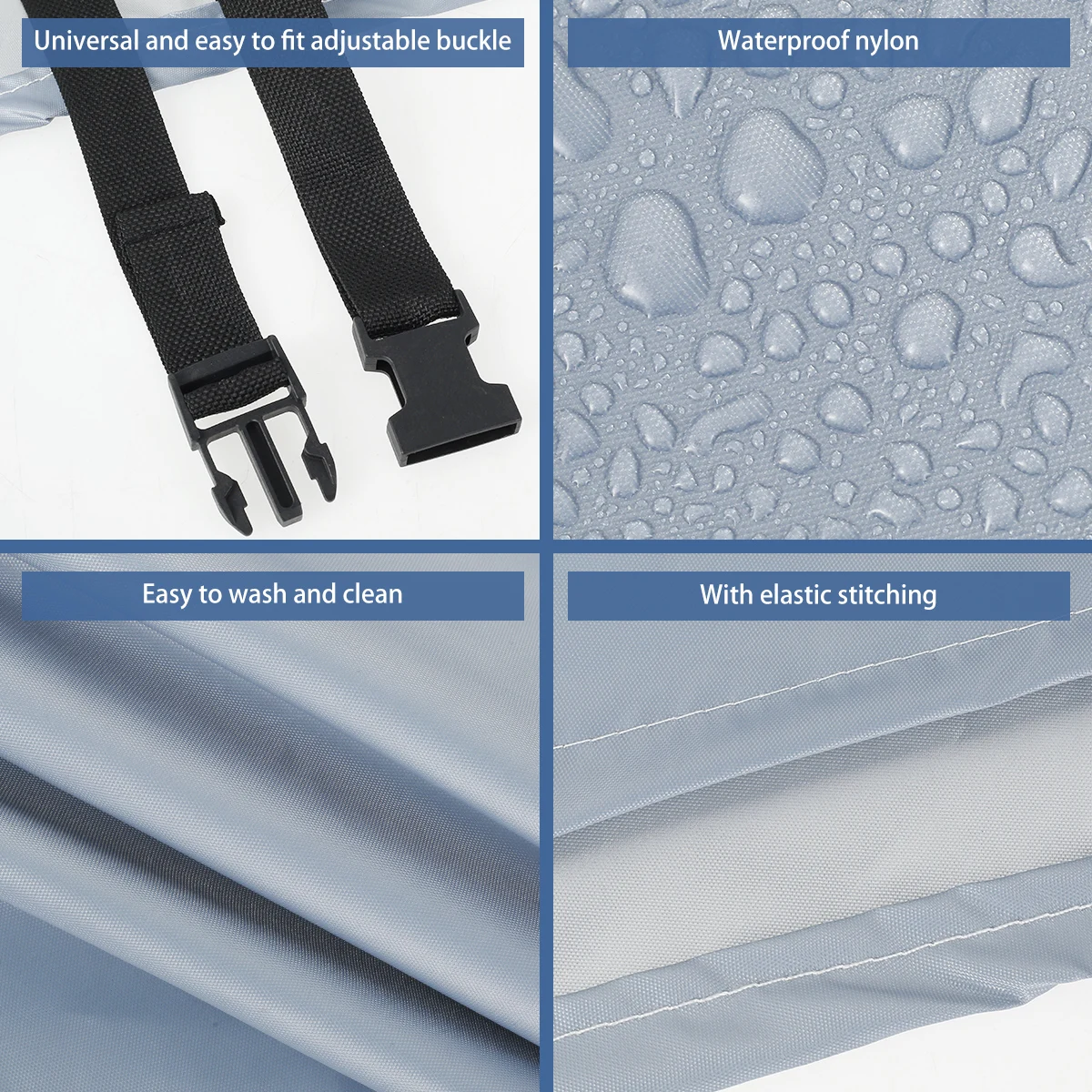 RV Caravan Towing Hitch Cover Universal Waterproof Trailer Jack Dust-Proof Coupling Protection Cover Heavy-Duty Prevent Rust