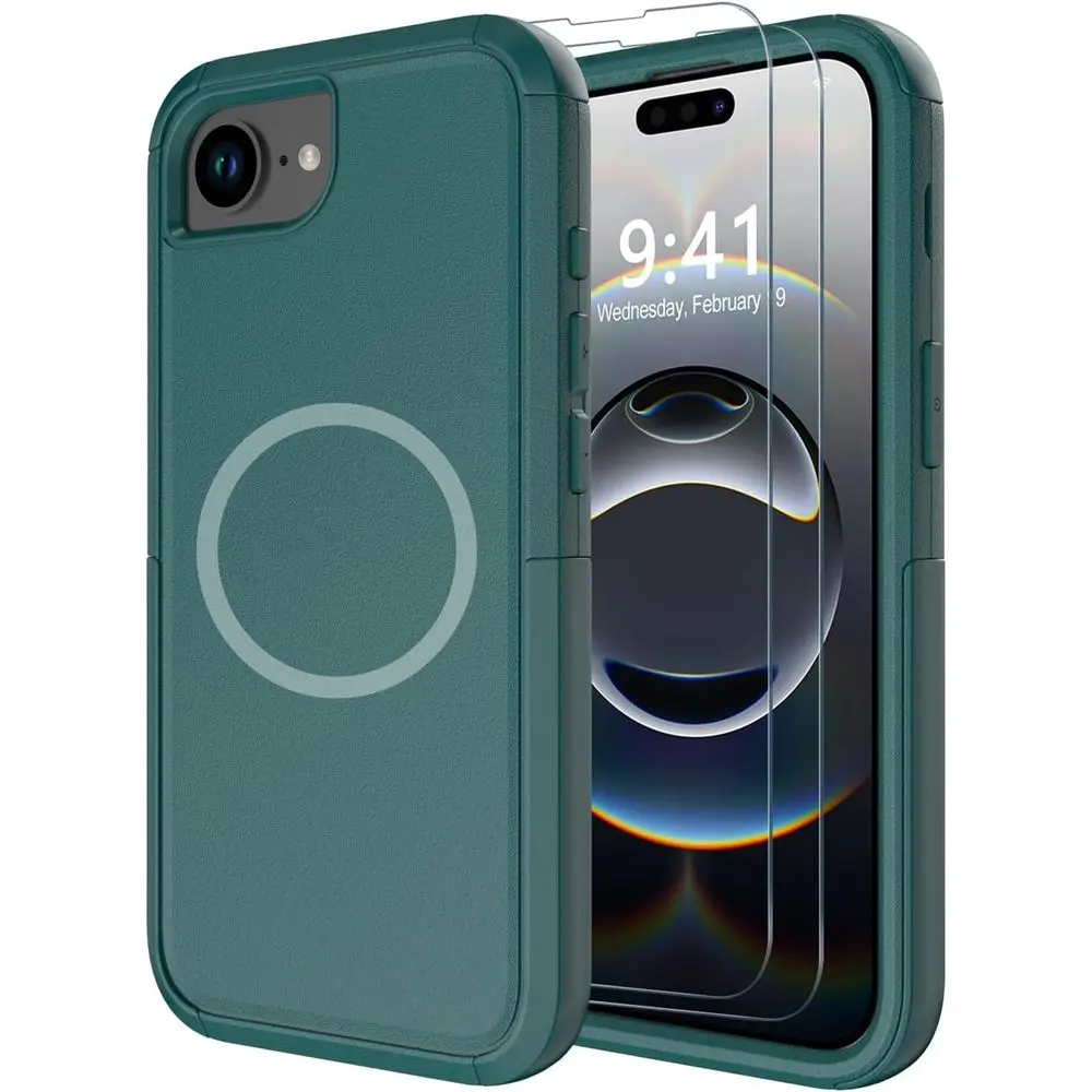 

or iPe 16e Case [Compatible with MagSae] [Shockproo] [Dropproo] [with Sn Protector ] Heavy Duty Protection Pe Case Cover or iPe