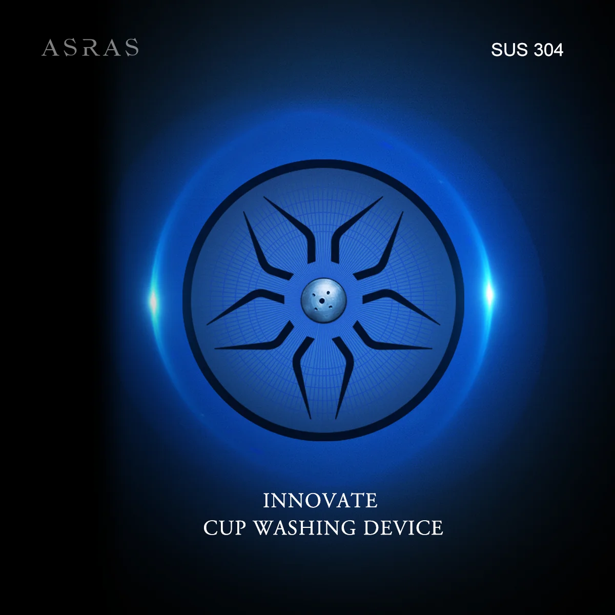 ASRAS Kitchen Sink Handmade Nano Grey Large Single Sink with Built in Garbage Can and Cup Cleaning Device