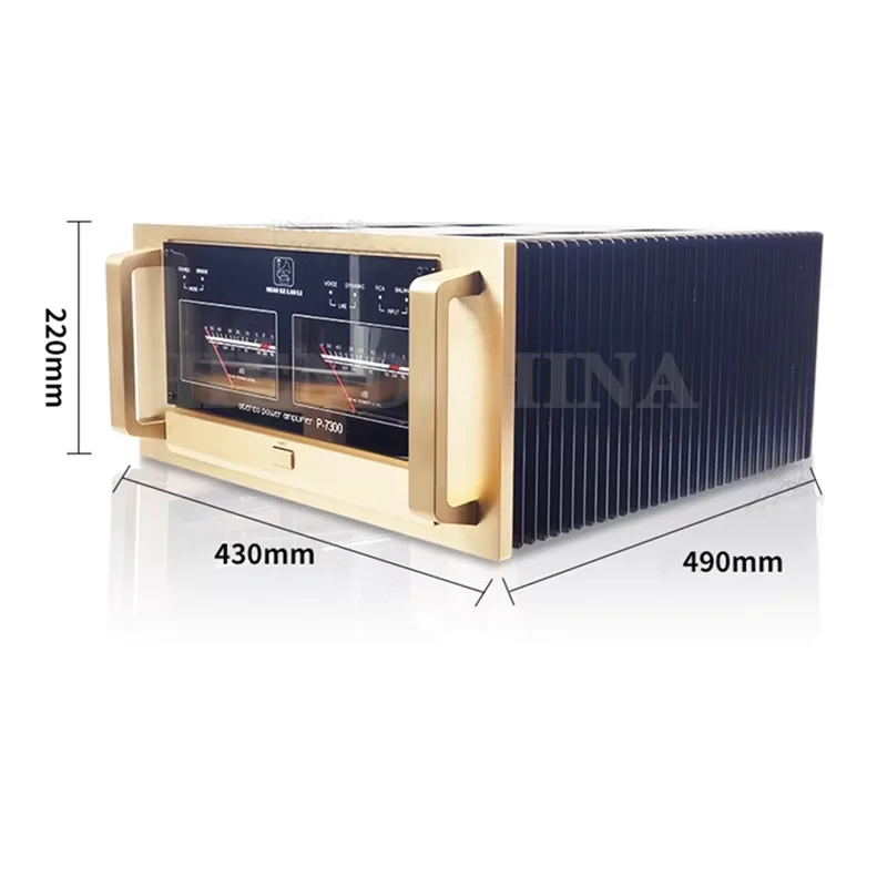 УСИЛИТЕЛЬ ПИТАНИЯ СТЕРЕО P-7300 Копия Accuphase каждый канал обеспечивает усиление мощности вниз с низкой загрузкой посещаемости 1 Ом