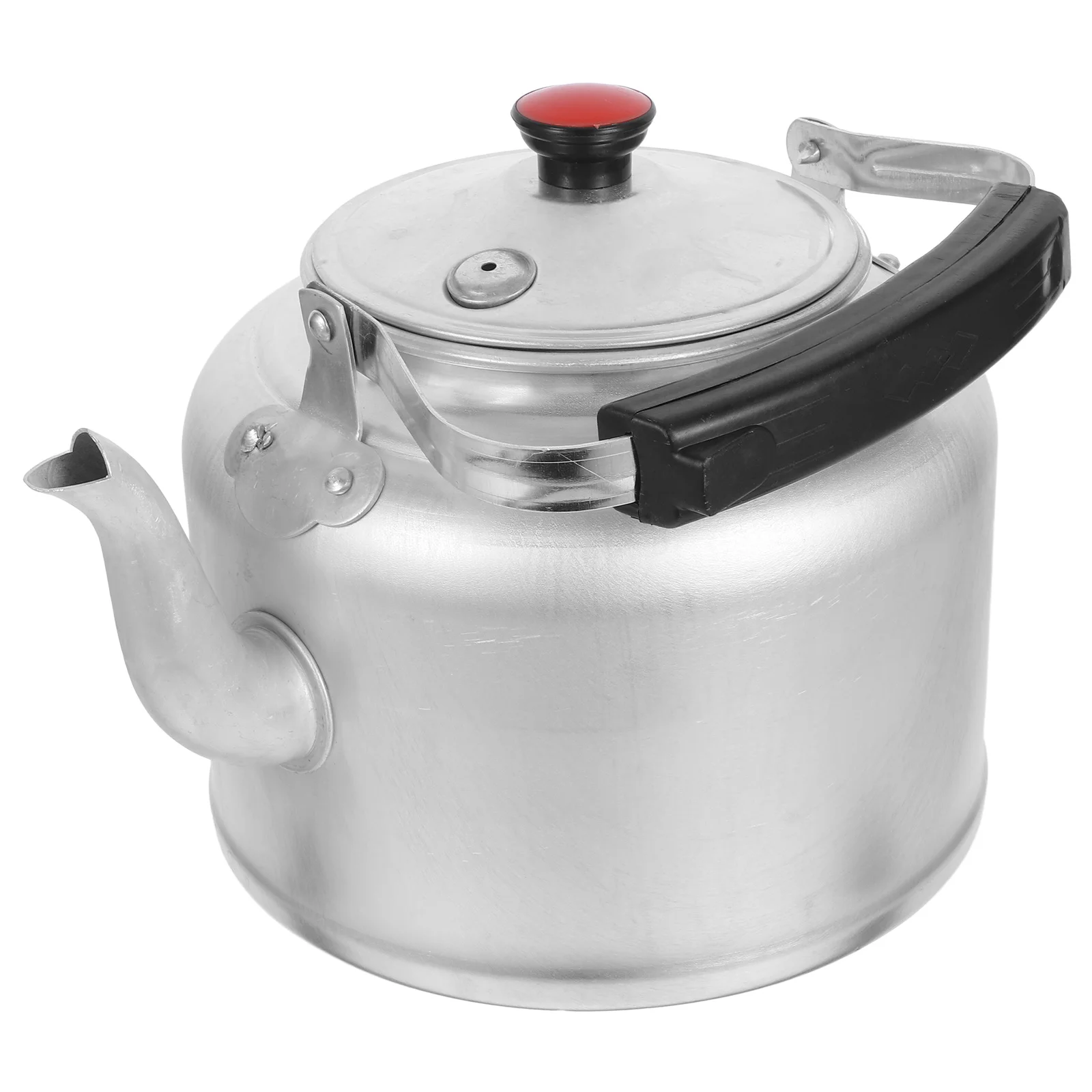 

Aluminum Whistling Tea Kettle Vintage Stovetop Water Boiling Pot Heat Resistant Lightweight Kitchen Teakettle For Home Office