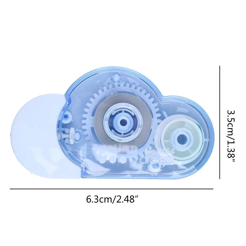 クラウド補正テープ消しゴム速乾性補充可能な修正テープの記述