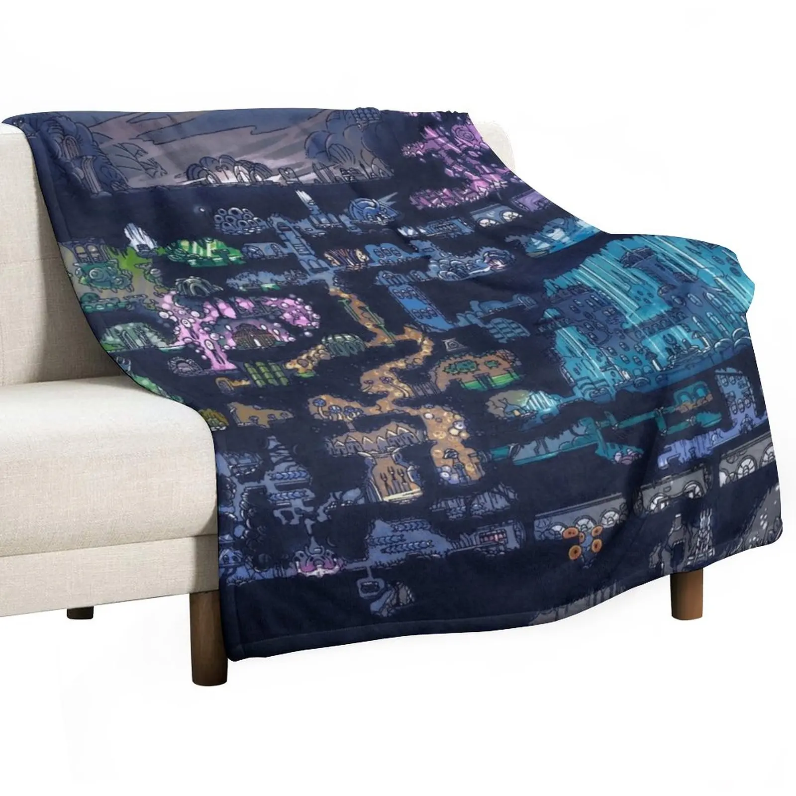 

The Hallownest Throw Blanket Nap Blanket Thermal Blanket Blanket Sofa