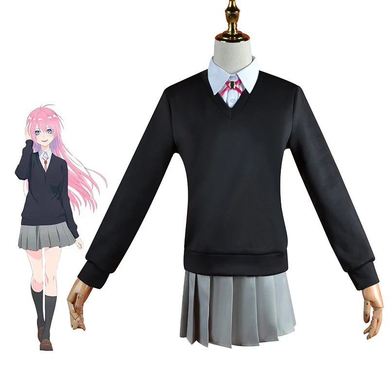 

Anime Shikimori's Not Just A Cutie Cosplay Costume Shikimori JK School Uniform