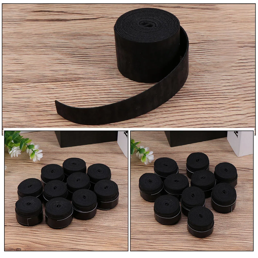 

12 Pcs Sweatband Athletic Tape Grip for Racquet Tennis Racket Replacement Hand Holding