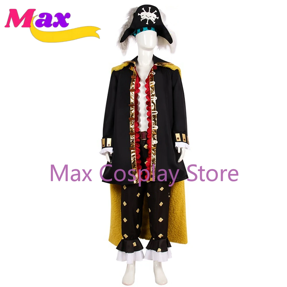 Max Cos Unisex Anime Cos Marshall D Teach Cosplay Costumes Outfit Halloween Christmas Uniform Custom Size