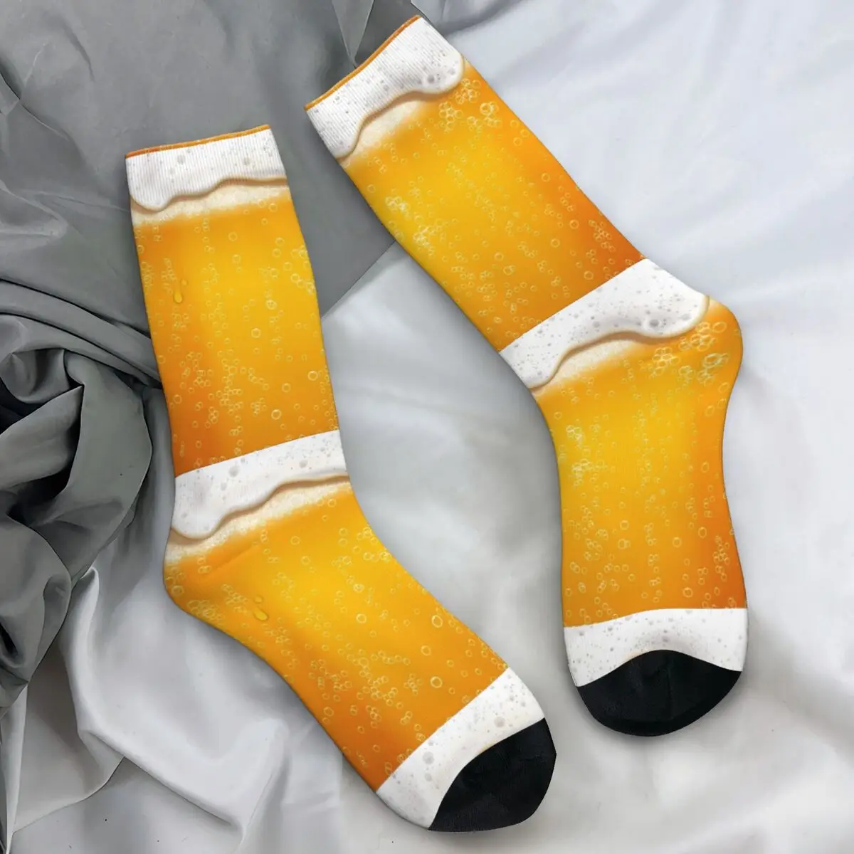 

Забавные пивные чулки, пивной фестиваль, вечеринка, карнавал, забавные носки с графикой, осенние нескользящие носки, мужские дышащие носки для скалолазания