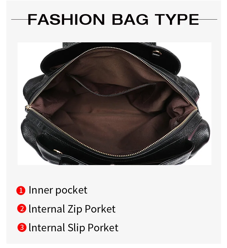 Aidrani Fashion Damenhandtasche aus Rindsleder, große Kapazität, vielseitige Umhängetasche mit Schlangenmuster für stilvolle Aufbewahrung. – Detail 4