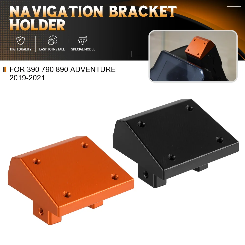 

For 390 790 890 ADVENTURE 2019-2024 390 Adventure 790 Adventure Motorcycle Aluminum GPS Phone Navigation Holder Mount Bracket