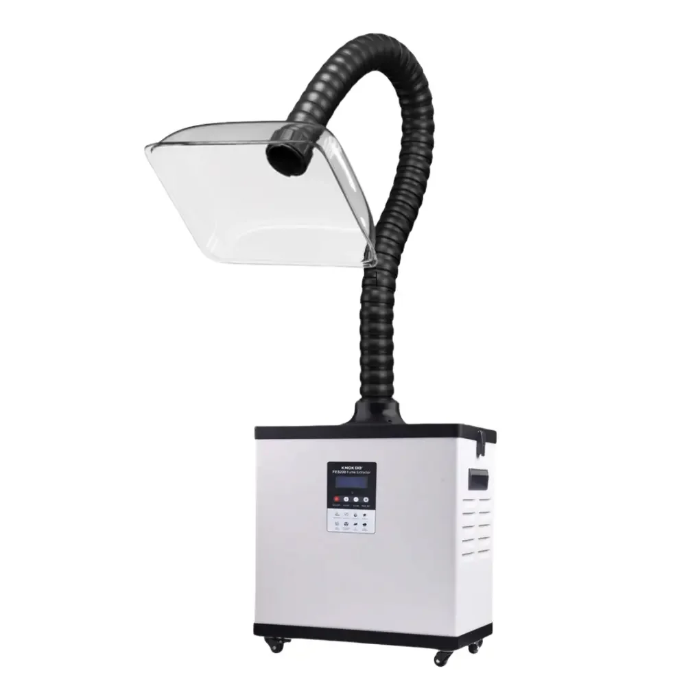 KNOKOO 210W 흄 추출기 FES200 (헤어 살롱 케라틴 트리트먼트, 뜸, 뷰티 CO2 레이저 트리트먼트 및 스킨 클리닉용)