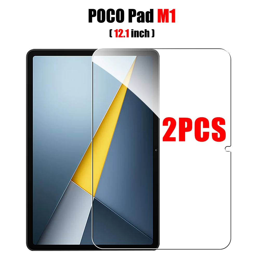 2 stuks gehard glas schermbeschermer voor Xiaomi Poco Pad M1 12.1X1 11.2 film