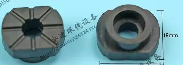 10 قطع من ملحقات آلة الحواف الأوتوماتيكية للنظارات، والحشيات، ومنصات المشبك، والوسادات البلاستيكية