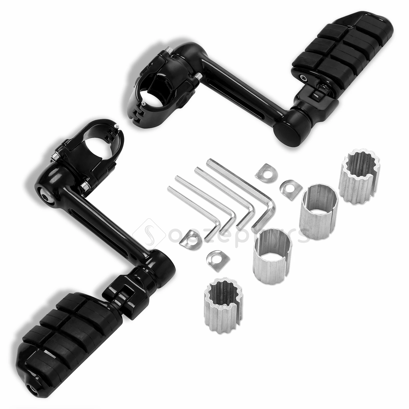 Motorcycle Adjustable Highway Pegs 25mm 32mm 35mm Engine Guard Footrest Bracket For Honda Goldwing GL1500 GL1800 F6C Valkyrie