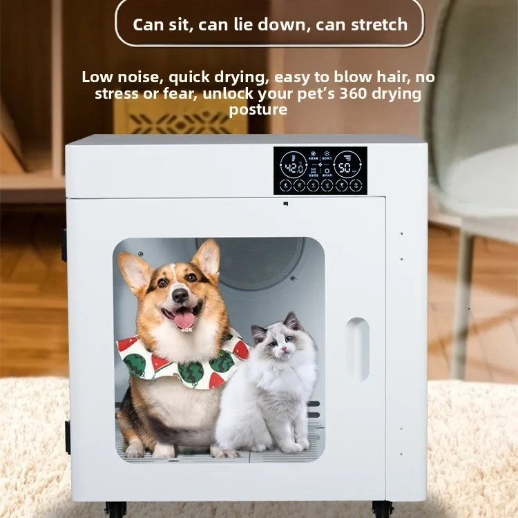 

Pet smart drying box medium and large dog bath dryer cat automatic water dryer low noise quick drying commercial,catdog supplies