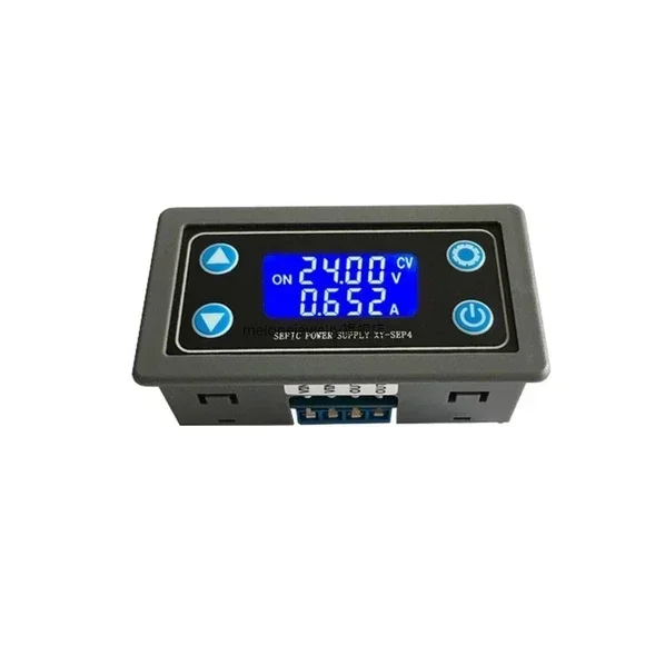 

SEP4 adjustable automatic buck-boost power supply module, constant voltage and constant current LCD with shell