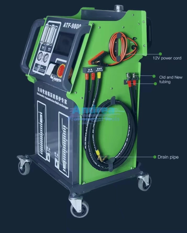 Hot sale ATF-9800 Automatic Transmission Fluid Exchanger ATF Oil Changer and Cleaner machine with printer Oil Changing Machine