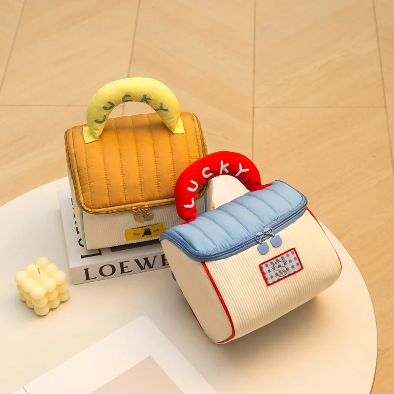 Новая милая косметичка, дорожная косметичка, портативный органайзер для туалетных принадлежностей, большая вместительная косметичка, женский набор туалетных принадлежностей для мытья ванны