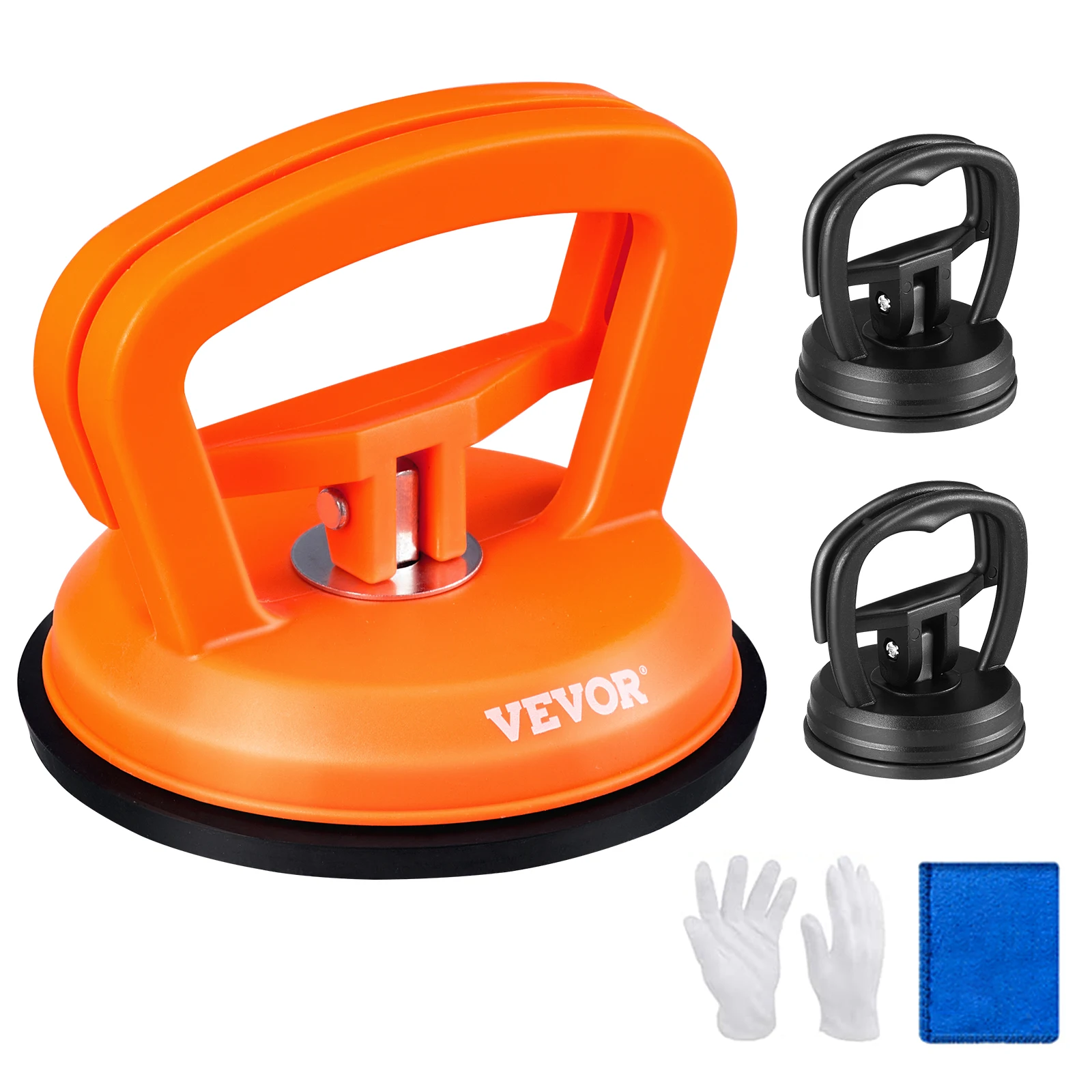 VEVOR Paintless Car Dent Puller Remover for Car Dent Repair, 3 Packs Suction Cups, Glass, Tiles, Mirror Lifting and Moving