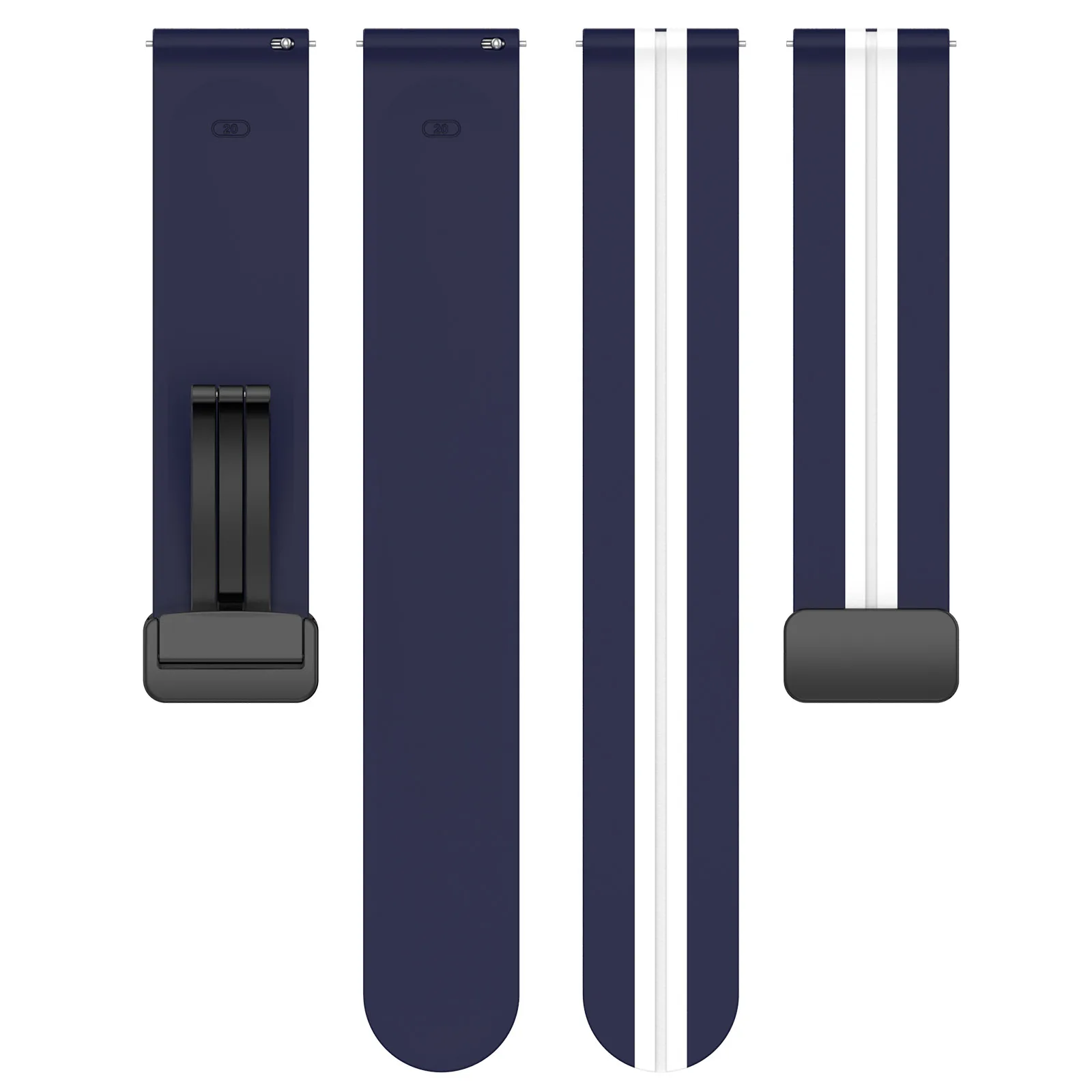 20 22mm Sport Silicone Watchband For Realme Watch S Pro Strap For Realme Watch 2/3 Pro Magnetic Buckle Band Bracelet Accessories image 6