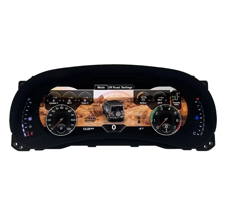 New Design Digital Instrument Cluster For Jeep Wrangler Jl Jk 2010-2018