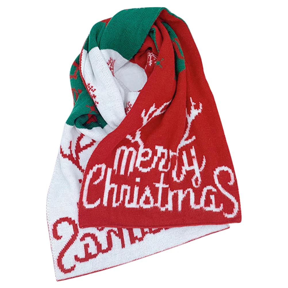 

Warm Knitted Scarf Winter Men Women Fashion Neck Cotton for Child Unisex Scarfs Cold Weather