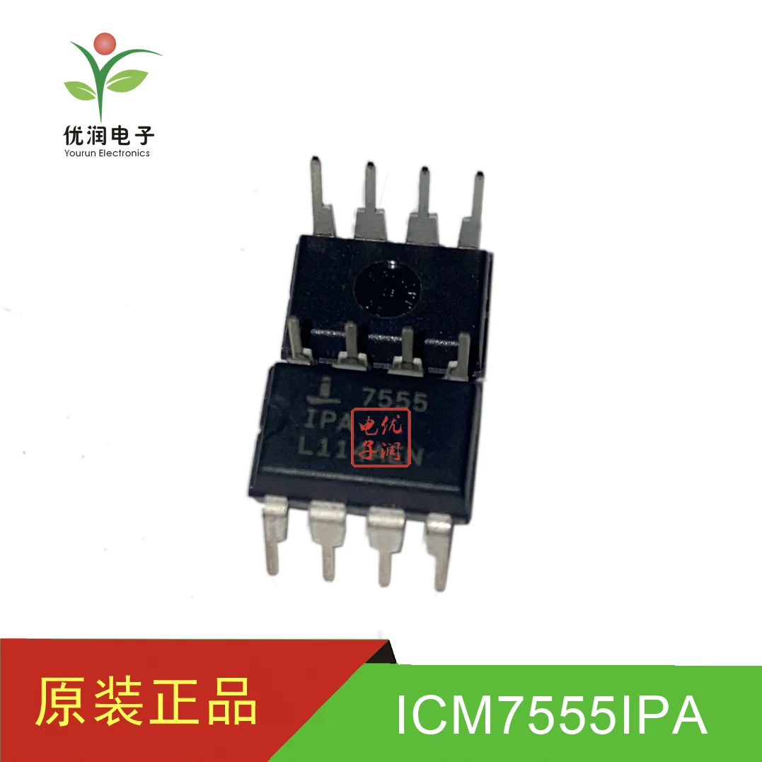 10PCS/ICM7555IPA ICL7555IPAZ [brand new original product] Real time clock chip with direct insertion DIP-8