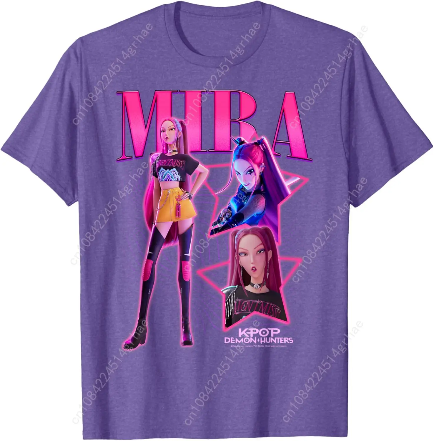 Camiseta con póster estilo Y2K de Halloween Mira Showcase