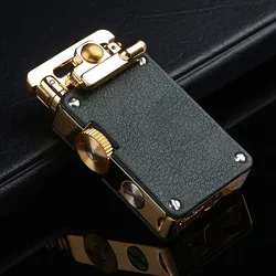 CHIEF Kerosene Lighter Light Luxury Rocker Ejection accensione meccanica personalizzata regalo aziendale da uomo da collezione