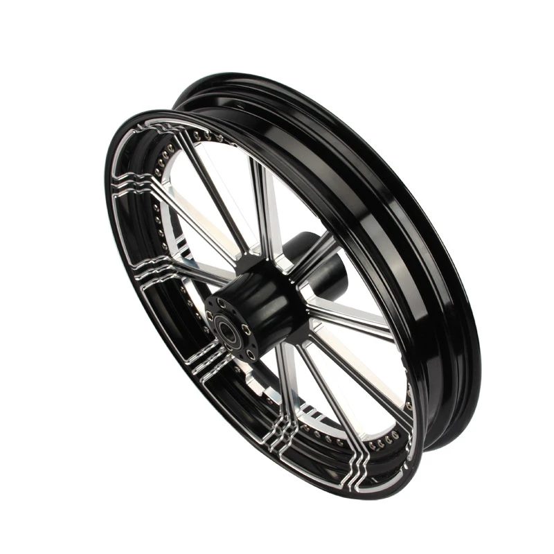 Forged Rim Allooy Motorcycle Wheel Blanks Custom Motorbike Wheels 21''black Chrome Motorcycle Wheels Best Quality