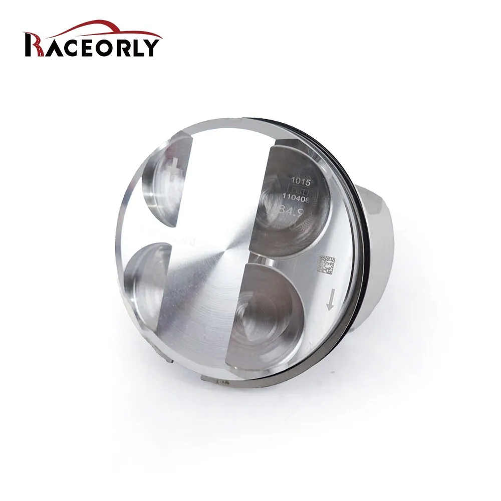 RACEORLY Pistons Rings Set 10.7:1 For BMW E90 E60 E83 128i 328i 528i X1 N52 3.0L