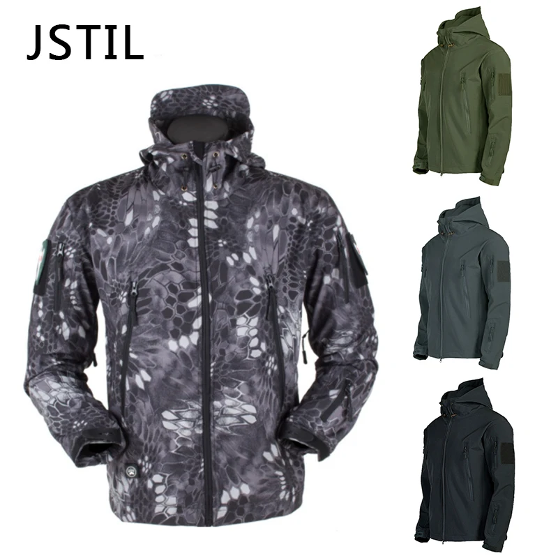 2022 신사복 Softshell Jacket 봄 가을 군사 전술 폭격기 재킷 Outwear Coat 캐주얼 패션 파일럿 윈드 브레이커 남성