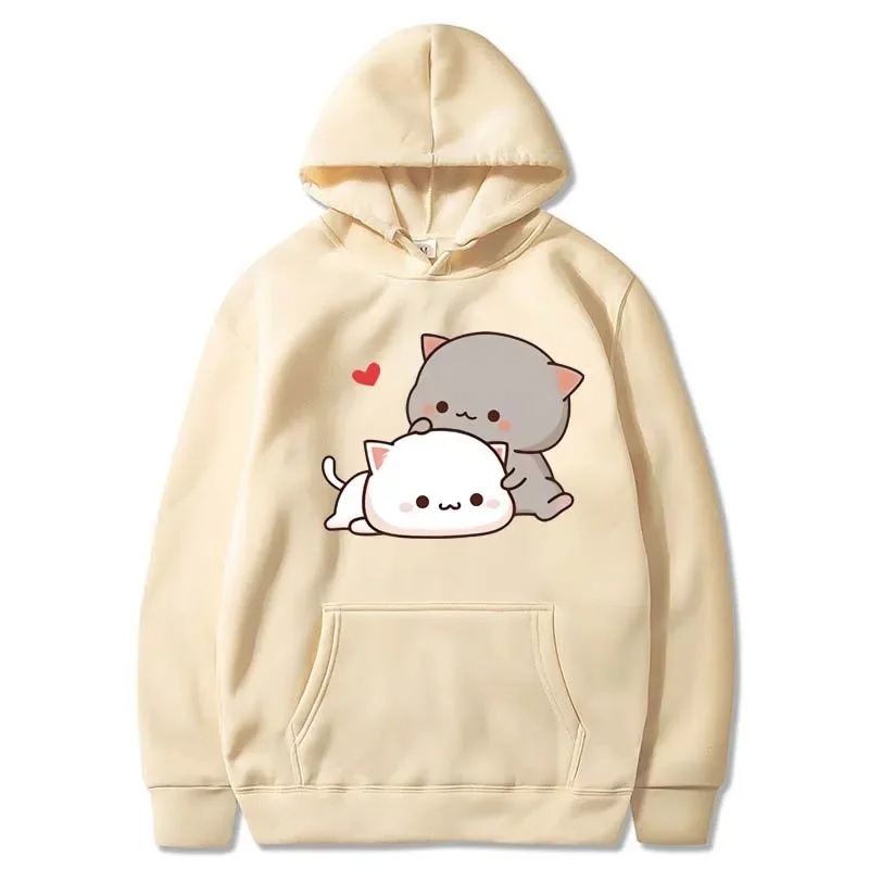 

Women Y2k Women Long Sleeves Kawaii Girl Anime Sweatshirt Fleece Harajuku Oversized Casual Pullover Cute Valentine's