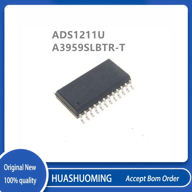 5Pcs/Lot  ADS1211U ADS1211 A3959SLBTR-T A3959SLBT A3959 SOP24