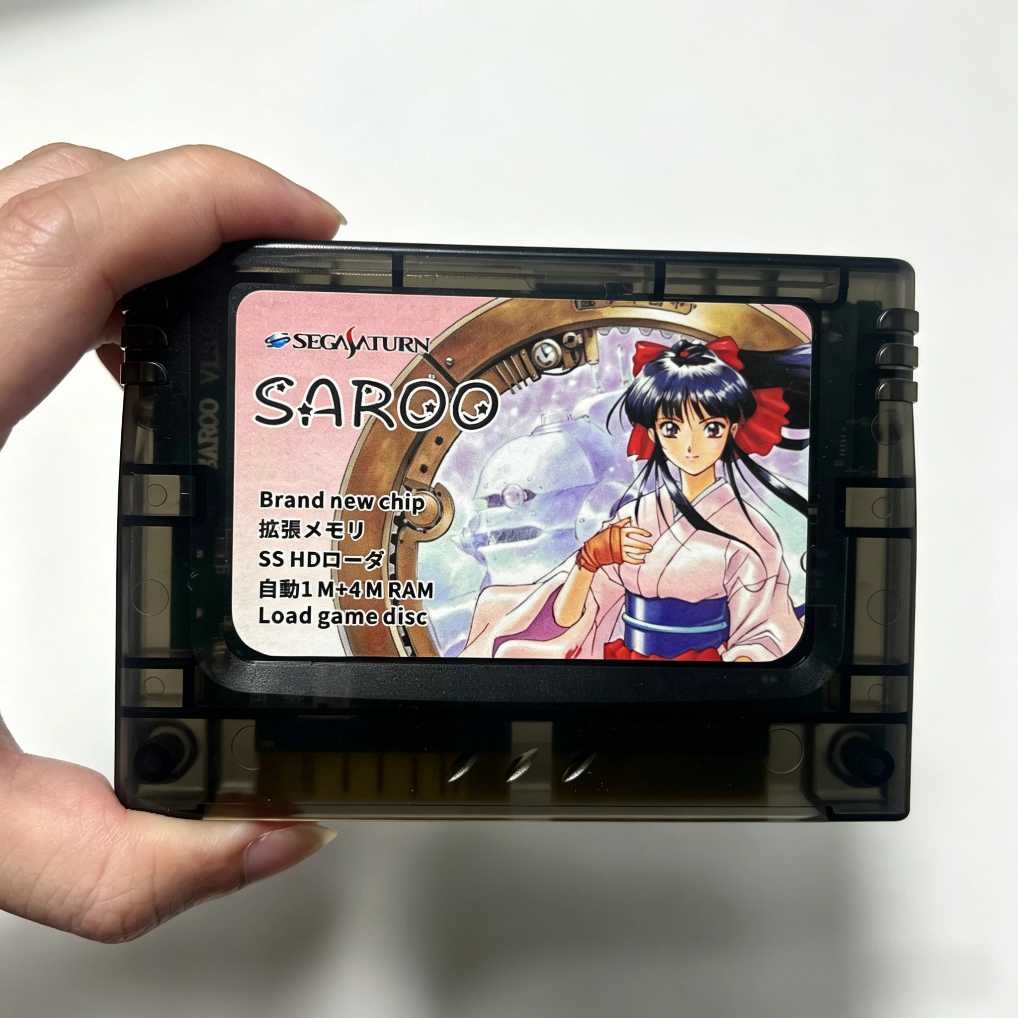 SEGA SATURN 0.9 Firmware Plug and Play DIY SAROO SS Fast Reading Card for Console ,with TF/SD Card Direct Reading Accelerato image 3
