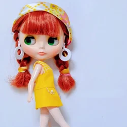 2023 2022 Blyth BJD Doll Bestie Toys Customized Dollette Girl Toy Body Moveable Top Collection Artist Orphan Aesthetics