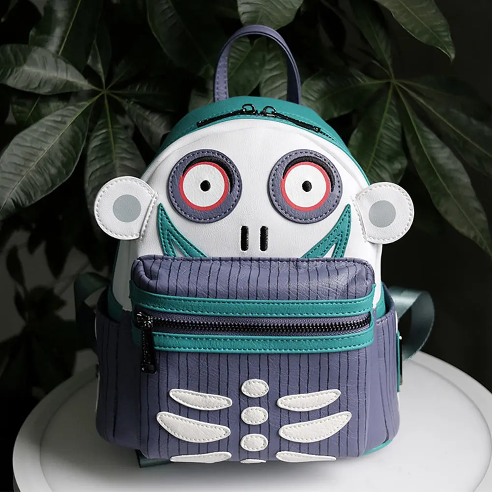 Nightmare JACK Cosplay Antes do Natal Mochila Anime 3D Print School Bag Mochila Para Meninos Meninas Crianças