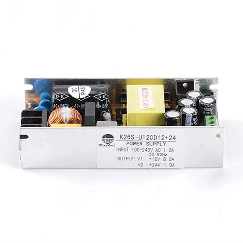 Electronic AC/DC Dual Output 24v 12v Open Frame Power Supply 120w