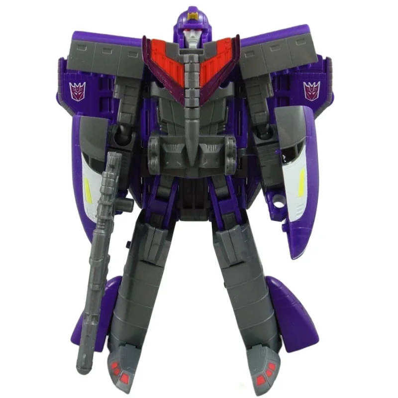 In magazzino trasformatori Takara Tomy giapponese completo D-03 Astrotrain Action Figure da collezione modello Robot Anime ufficiale