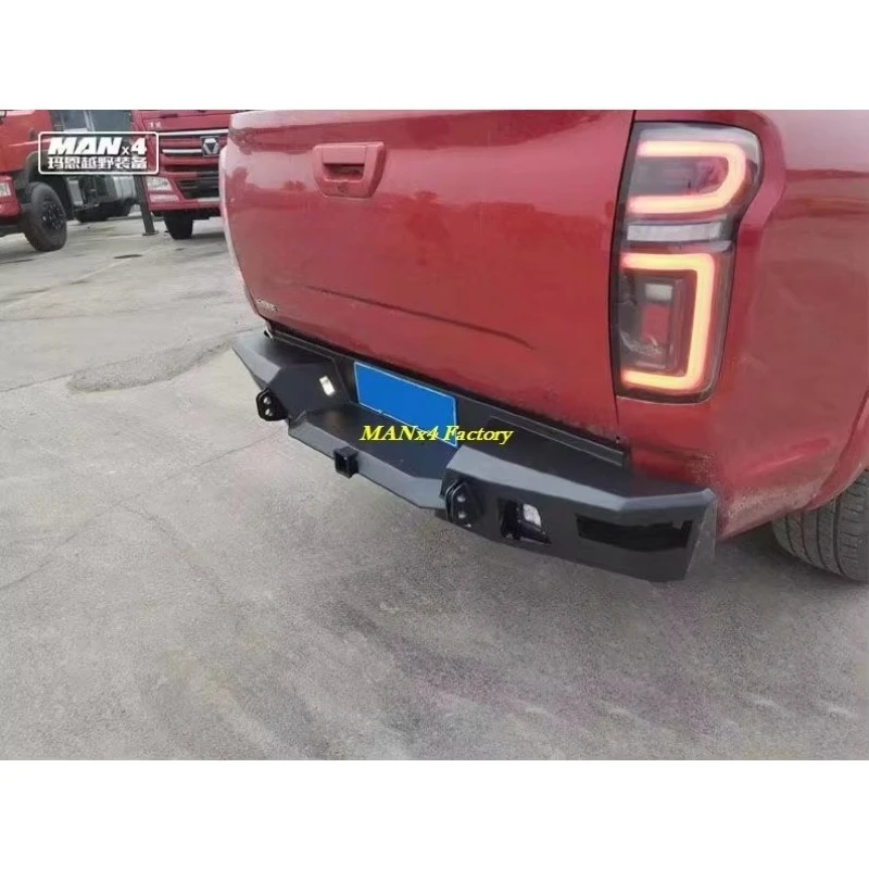Manx4 Off-Road Steel Rear Bumper For GWM Great Wall Pao Cannon Poer