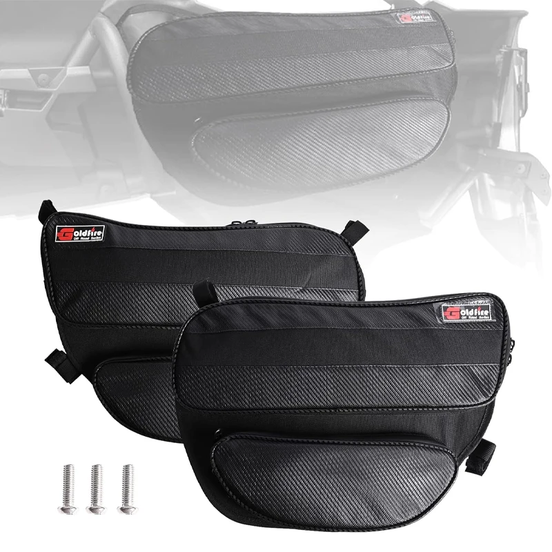 

Waterproof High Quality Nylon Front Door Bags Organizer Tool Pouch Storage Bags for 2017-2021 Can Am Maverick X3 Max Turbo R