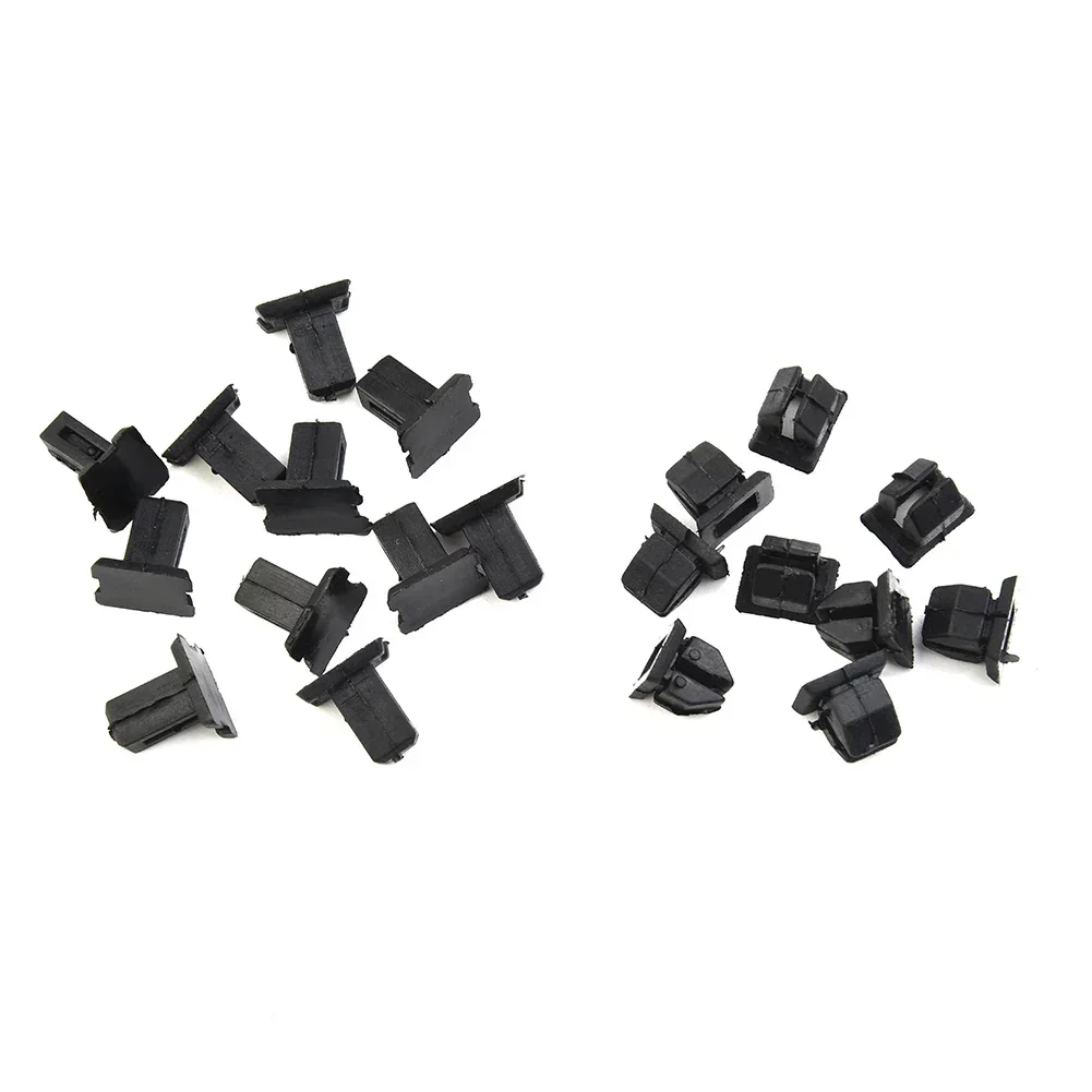 For Mercedes W124 R129 W140 W202 Panel Clip Buckle Retainer Brand New High Quality Nylon Black 10pcs 124-990-07-92 plastic
