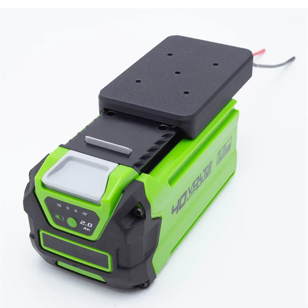 Imagem -06 - Power Wheels Adaptador Faça Você Mesmo para Greenworks 40v Conector de Bateria de Iões de Lítio 14awg rc Car Robotics3d Print Não Incluído Bateria