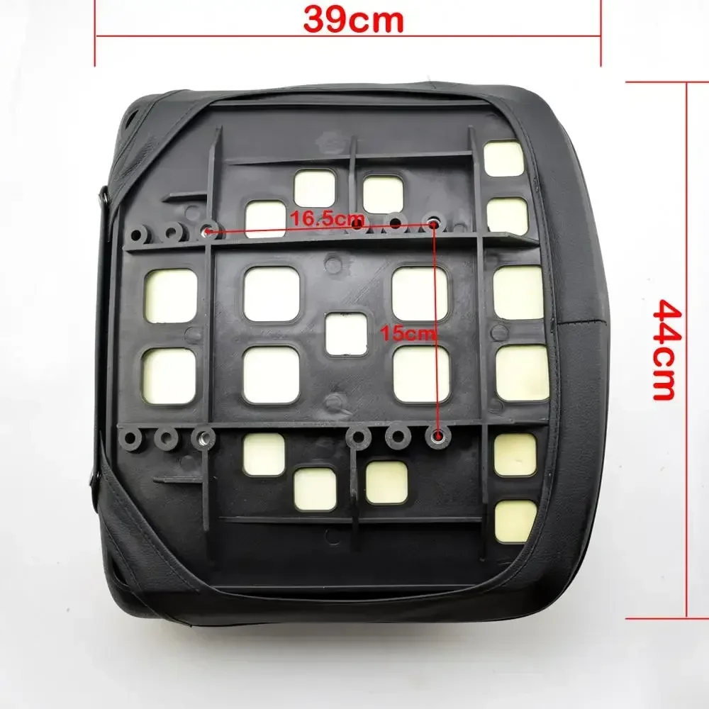 مسند ظهر مقعد فوم بكثافة من الجلد ، مقعد مريح قابل للطي بو ، خارجي سهل الاستخدام ، انحراف عربات التي تجرها الدواب ، ترايك ، جو كارتينج ، سرج سيارة الجولف ، حجم M #2