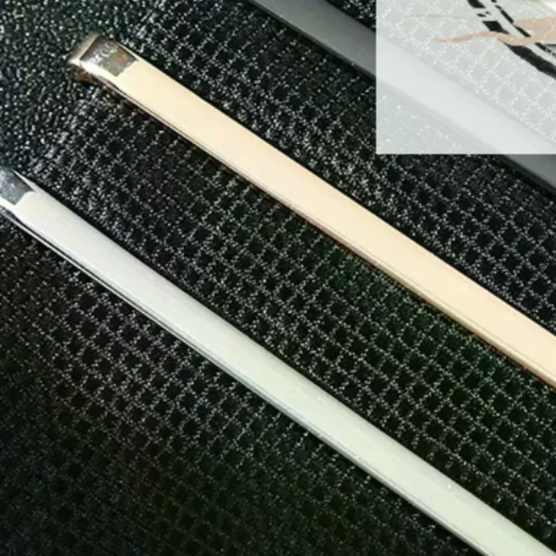 

Зажим для галстука (1 шт.), мужской, металлический, для повседневного использования, деловых встреч, свадеб, вечеринок, медный, аксессуар для мужчин, подарок