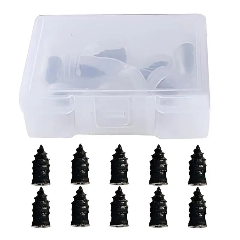 

Rubber Screw Tire Plugs Puncture Repair Tire Screws Plugs Portable Car Puncture Repair Nail Repair Nails Screws Tools For Car