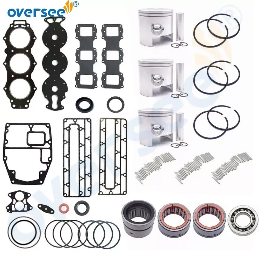 مجموعة إعادة بناء العمود المرفقي ورأس الطاقة STD 6H1 لياماها 2T 90Hp 3 Cyl 90AET 90AETO