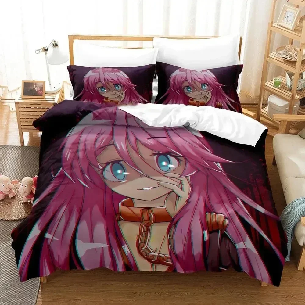 

Anime Redo of Healer 3D NEW Duvet Cover Pillowcase Bedding Set Adult Boy Girl Bedroom Decoration Children Single Double Large