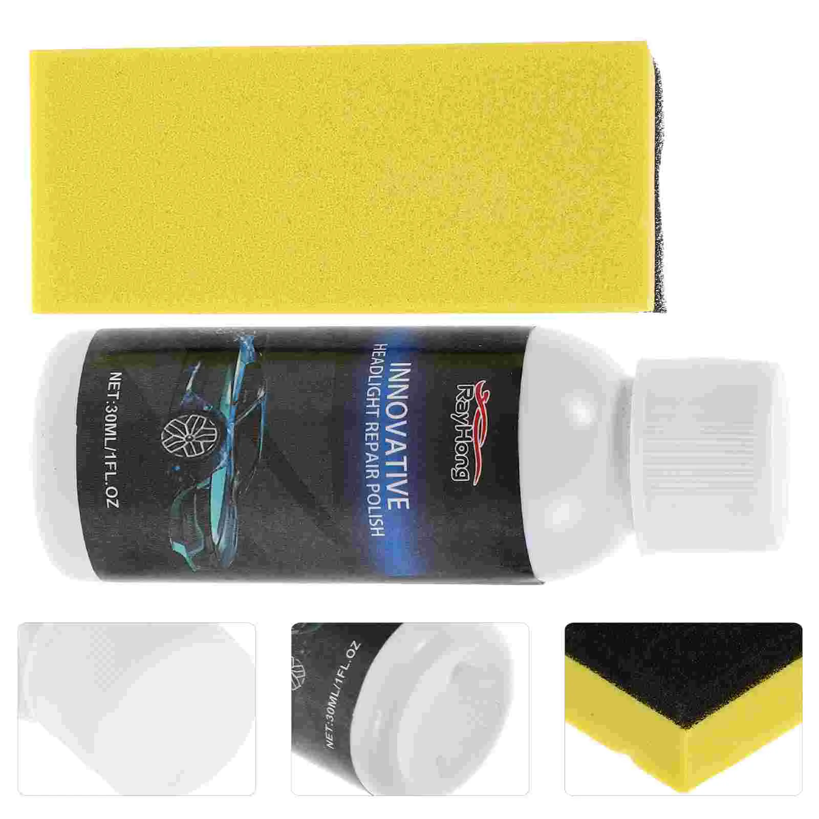 Kit de Polissage Innovant pour Réparation de Lumière de Sauna de Voiture, Entretien Avancé, Renouvellement de la Lentille, Restauration des Rayures